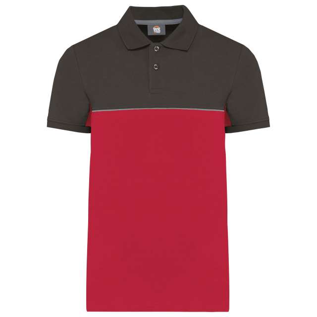 TRICOU POLO  ECO-FRIENDLY TWO-TONE