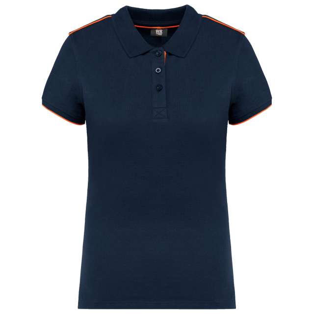 TRICOU POLO DAMA CONTRASTING DAYTODAY WK271