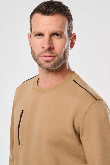BLUZA UNISEX DAYTODAY CONTRASTING POCKET SWEATSHIRT