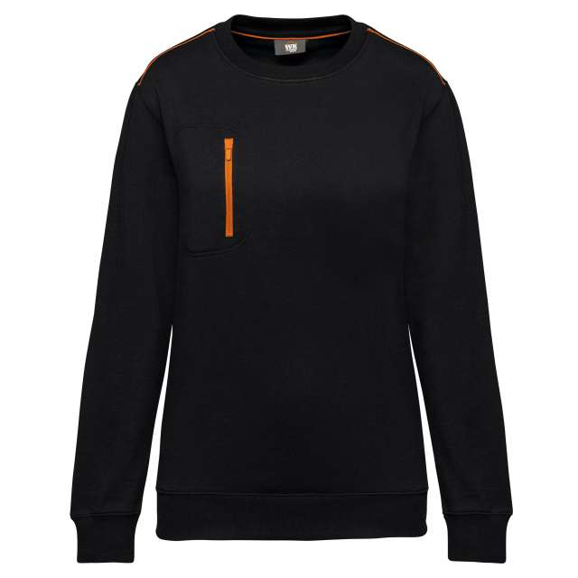 BLUZA UNISEX DAYTODAY CONTRASTING POCKET SWEATSHIRT