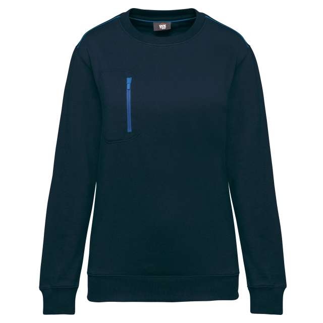 BLUZA UNISEX DAYTODAY CONTRASTING POCKET SWEATSHIRT