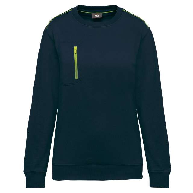 BLUZA UNISEX DAYTODAY CONTRASTING POCKET SWEATSHIRT