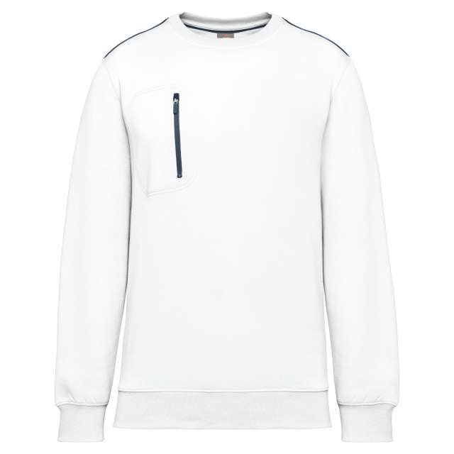 BLUZA UNISEX DAYTODAY CONTRASTING POCKET SWEATSHIRT
