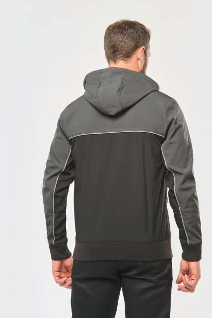 UNISEX 3-LAYER TWO-TONE BIONIC SOFTSHELL JACKET