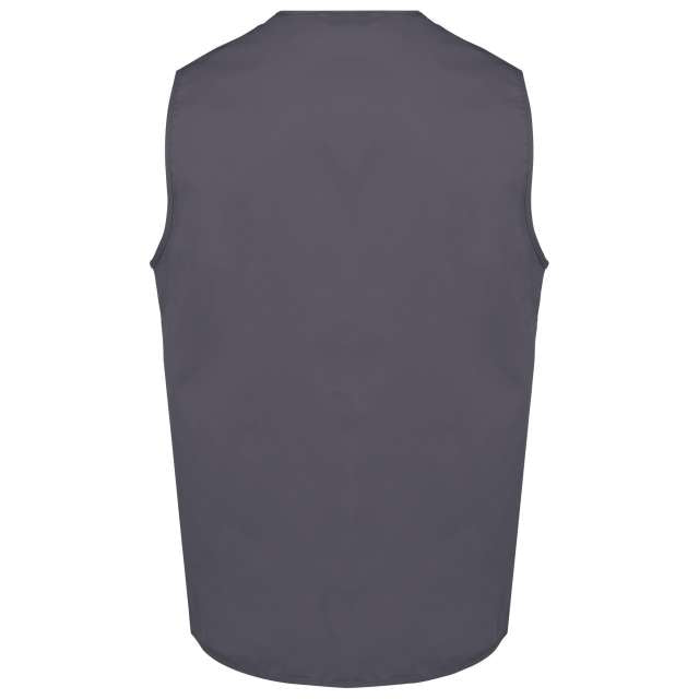 UNISEX POLYCOTTON MULTI-POCKET VEST