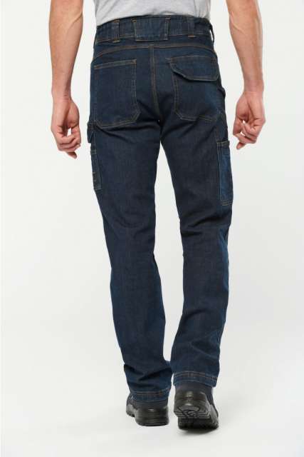 MEN'S MULTIPOCKET DENIM TROUSERS