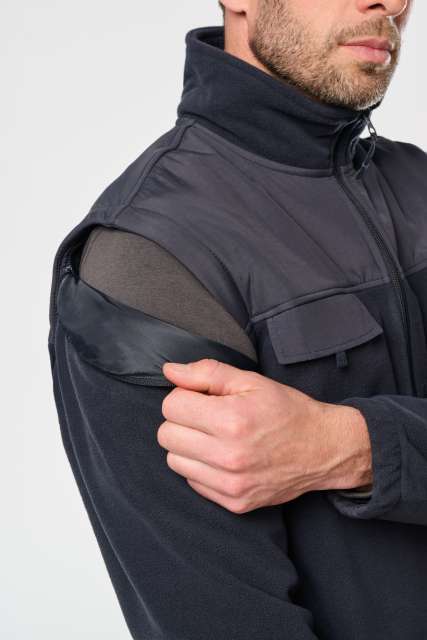 JACHETA FLEECE UNISEX CU MANECI DETASABILE WK9105