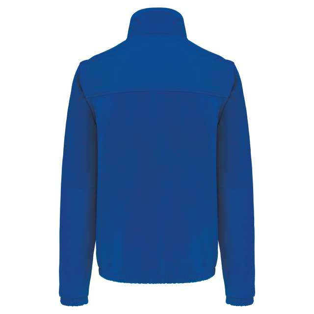 FLEECE JACKET WITH REMOVABLE SLEEVES